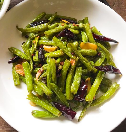 Authentic Sichuan Sauteed Green Beans