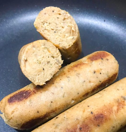 Gluten-Free Vegan Okara Sausages