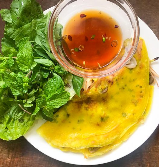 Vegan Banh Xeo (Vietnamese Pancake)