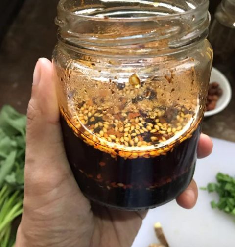Sichuan red chilli oil 红油辣子