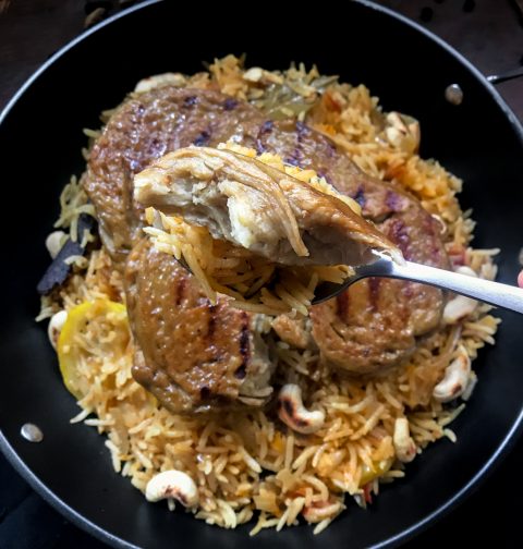 Vegan Kabsa Arabian Chicken & Rice